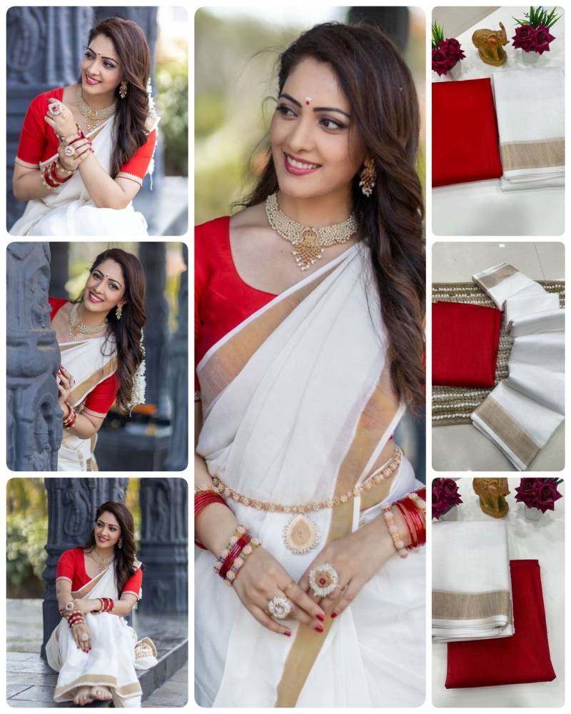 Aab Kerla Cotton Soft Manipuri Saree Collection